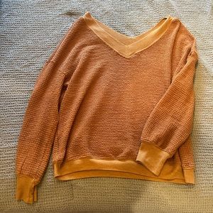Dry goods off the shoulder sweater